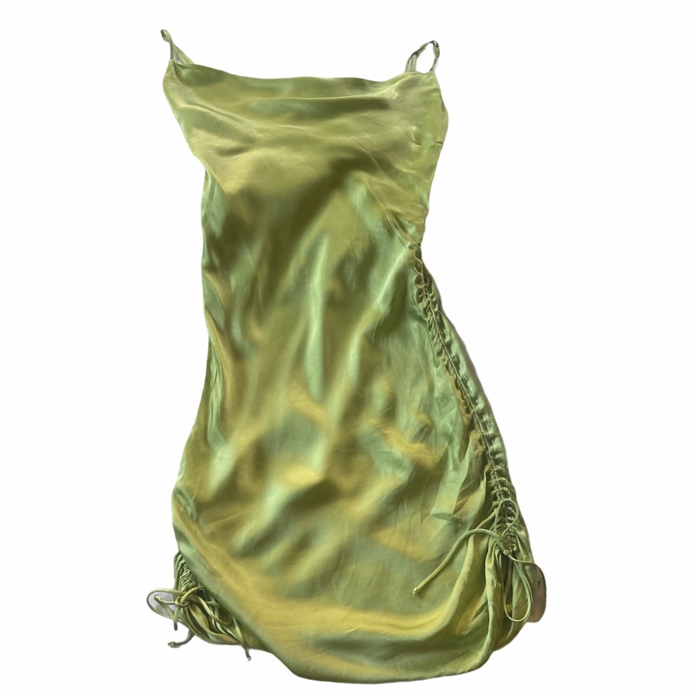 Mini ruched dress